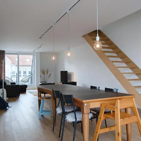 Prachtig Duplex Met Balkon Te Wenduine Apartamento De Haan