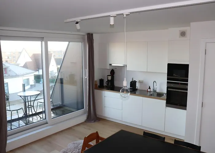 Prachtig Duplex Met Balkon Te Wenduine * デ ハーン