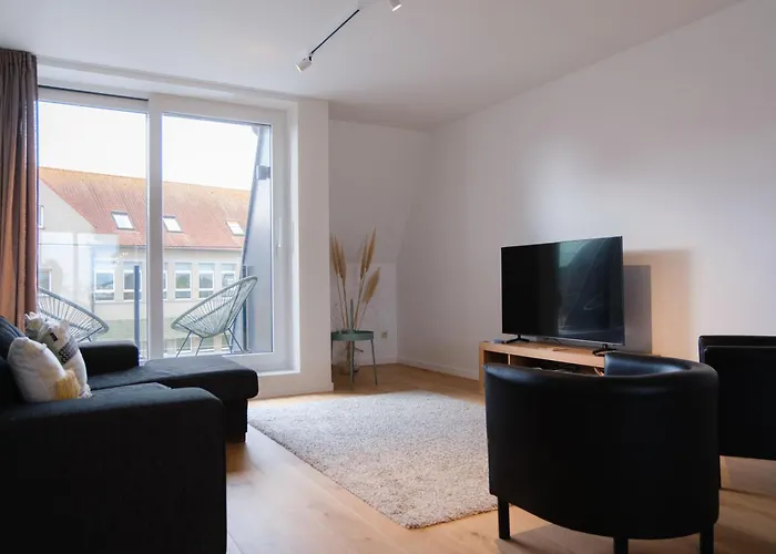 Prachtig Duplex Met Balkon Te Wenduine デ ハーン